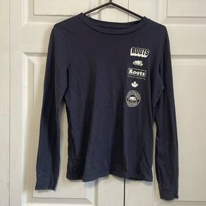 Roots grey Long Sleeve medium with logo